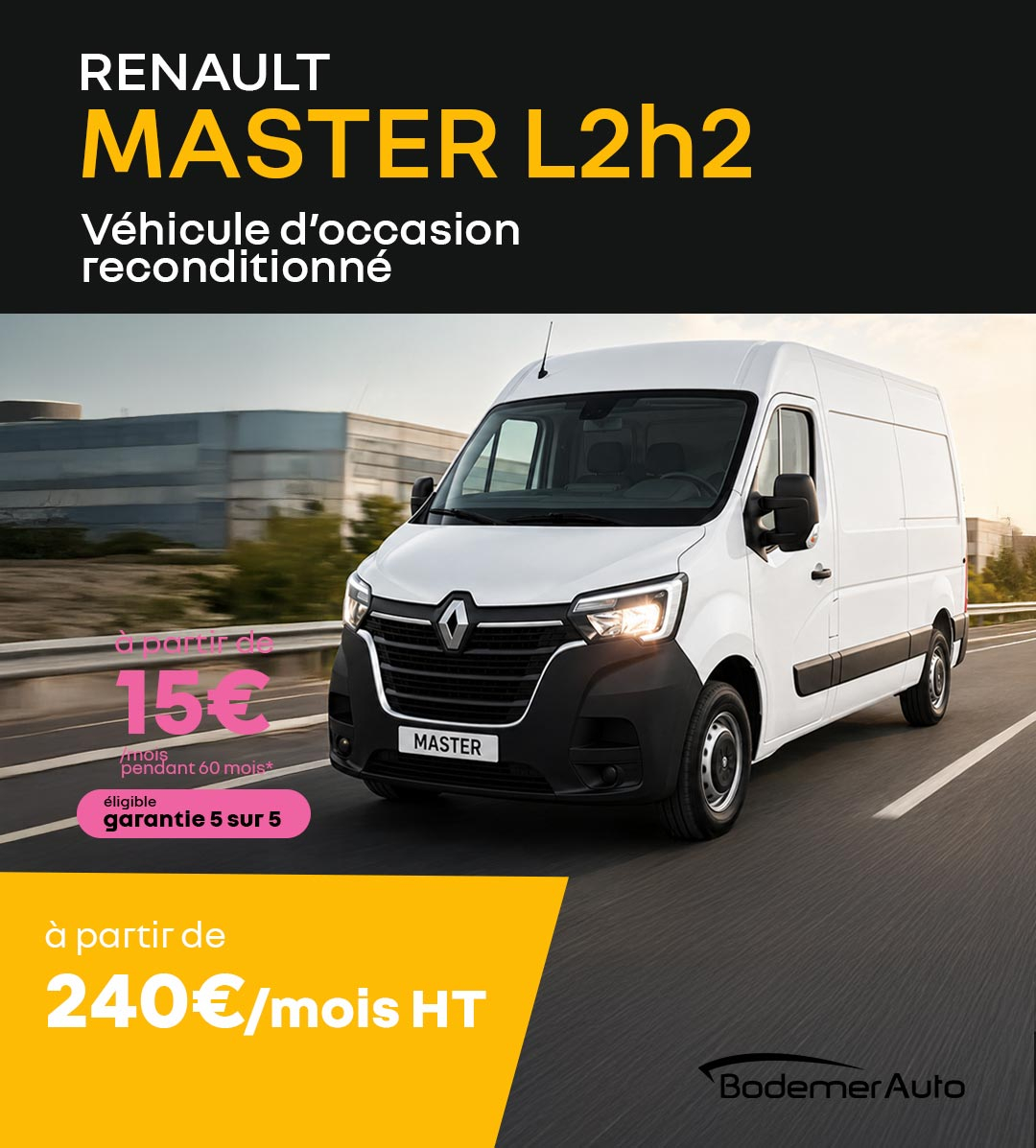 Opération Renault Master